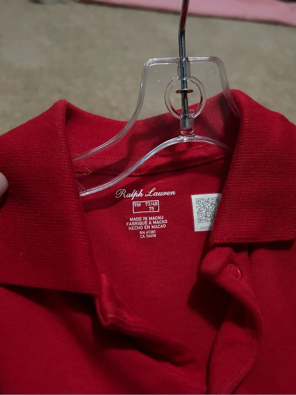 Polo Ralph Lauren Baby Boys Cotton Classic Polo Coveralls bulk 9 months